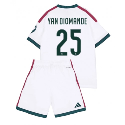 Real Madrid Yan Diomande #25 Koti Peliasu Lasten 2026-27 Lyhythihainen (+ Lyhyet housut)